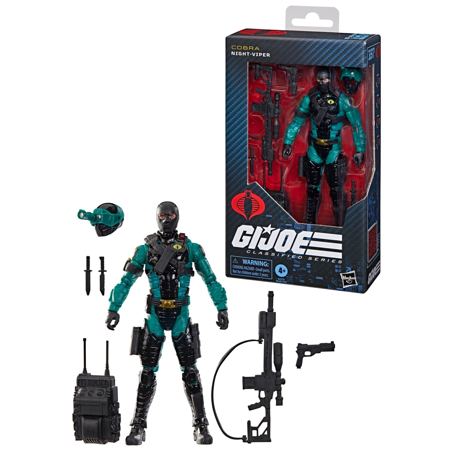 G.I. Joe Classified Series Action Figure - Cobra Night Viper