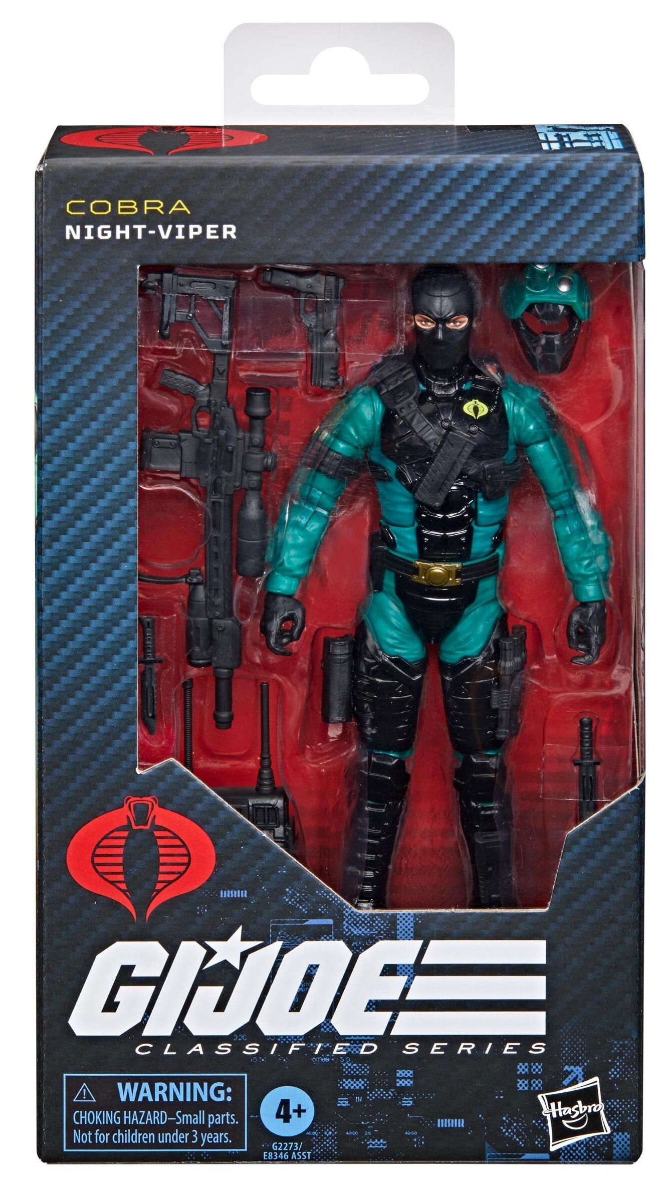 G.I. Joe Classified Series Action Figure - Cobra Night Viper