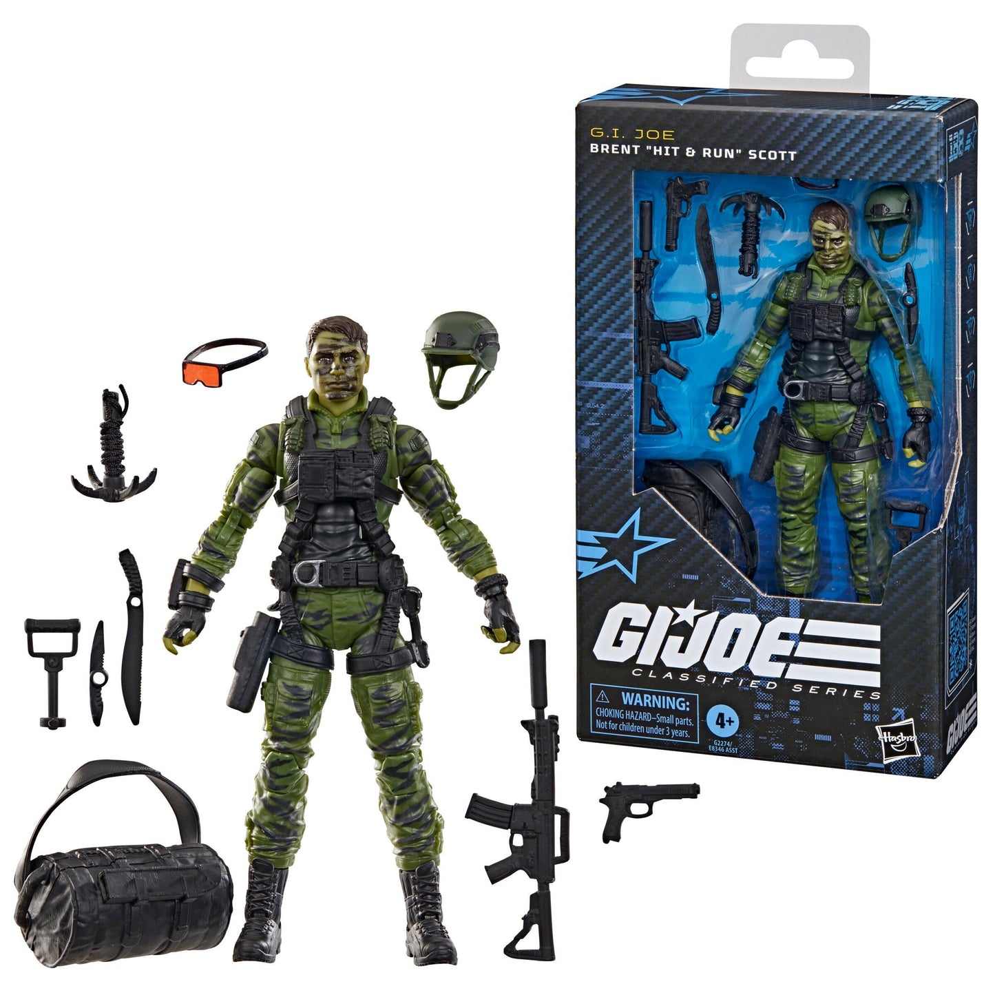 *PRE-ORDER G.I. Joe Classified Series Action Figure - Brent "Hit & Run" Scott