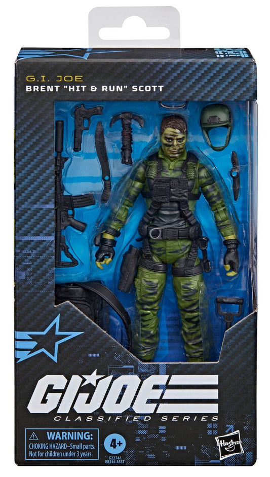 *PRE-ORDER G.I. Joe Classified Series Action Figure - Brent "Hit & Run" Scott