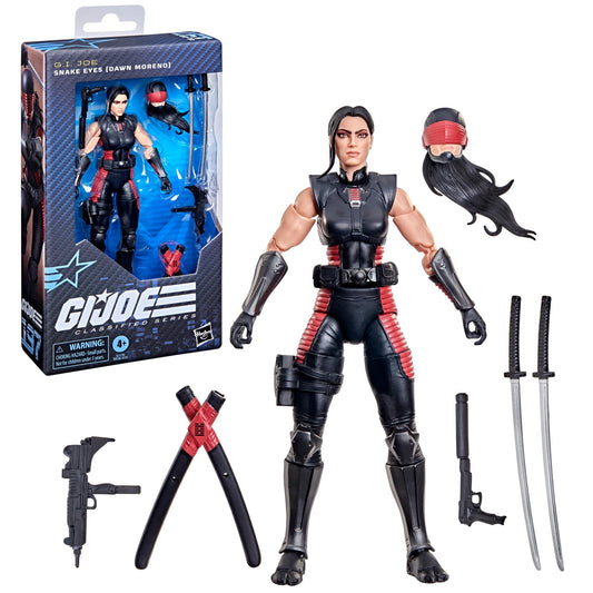 *PRE-ORDER G.I. Joe Classified Series Action Figure - Snake Eyes (Dawn Moreno)