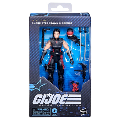 *PRE-ORDER G.I. Joe Classified Series Action Figure - Snake Eyes (Dawn Moreno)