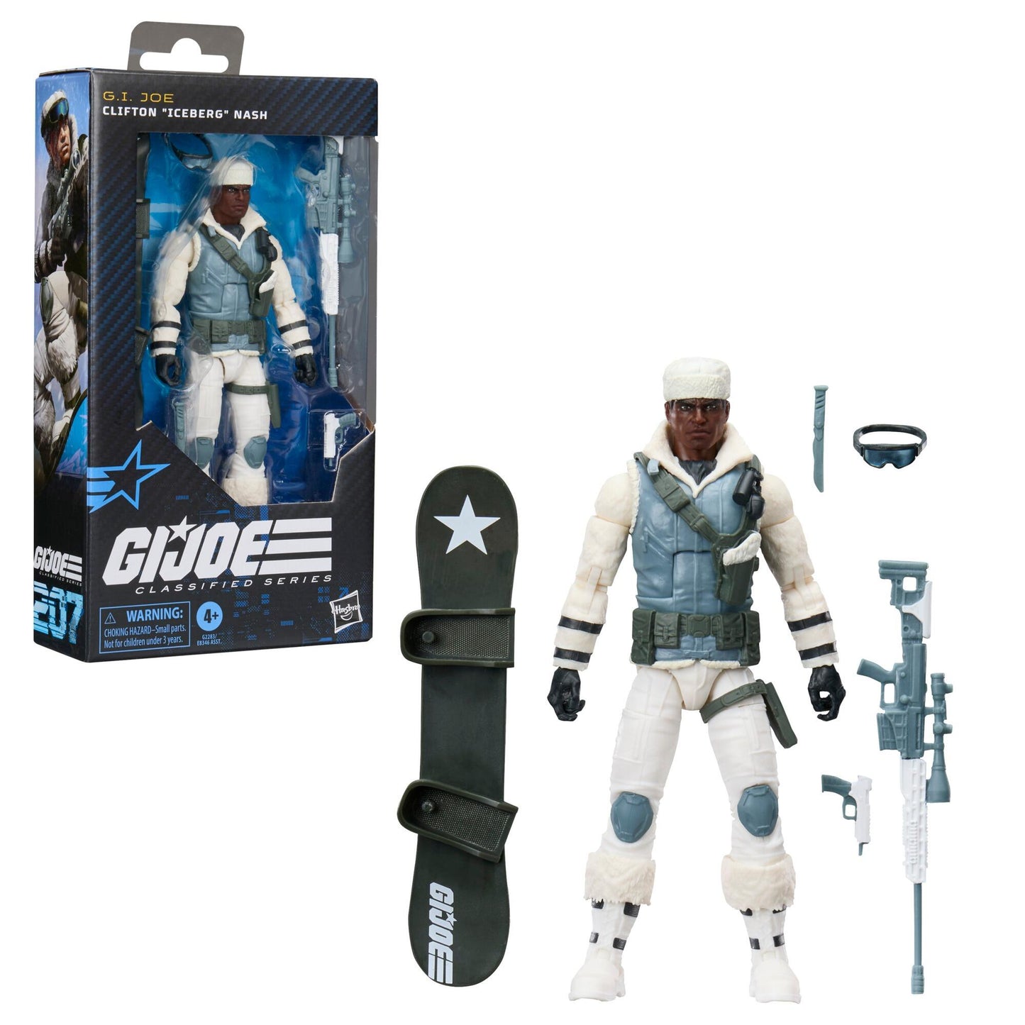 *PRE-ORDER G.I. Joe Classified Series 6 Inch Scale Action Figure - Clifton "Iceberg" Nash