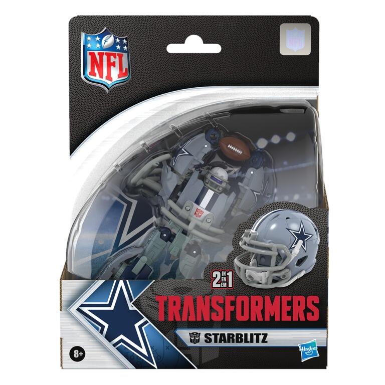 Transformers x NFL Collaborative Action Figure - Starblitz (Dallas Cowboys)