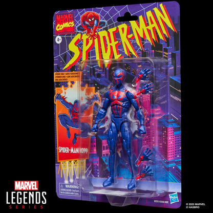 Marvel Legends Spider-Man Retro 6 Inch Action Figure Wave 6 - Spider-Man 2099