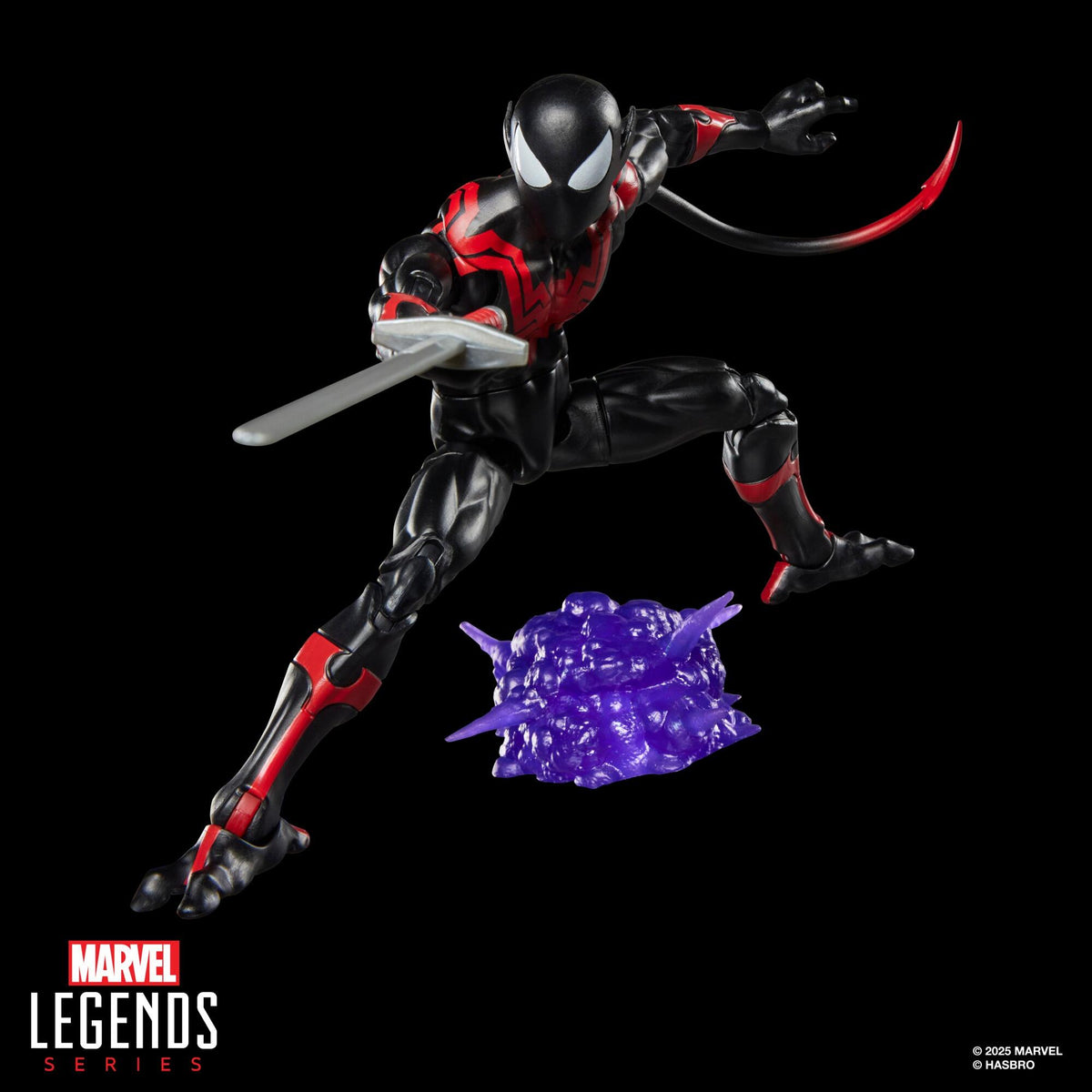 Marvel Legends Spider-Man Retro 6 Inch Action Figure Wave 6 - Uncanny Spider-Man (Nightcrawler)