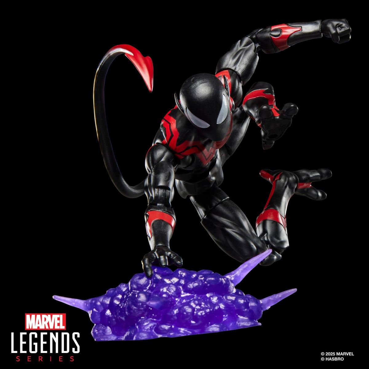 Marvel Legends Spider-Man Retro 6 Inch Action Figure Wave 6 - Uncanny Spider-Man (Nightcrawler)