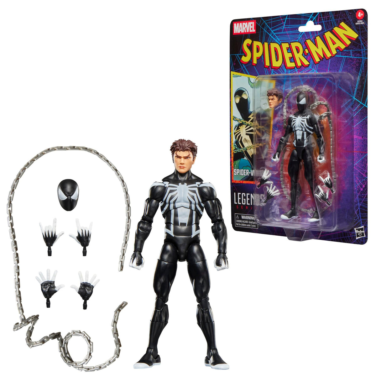 Marvel Legends Spider-Man Retro 6 Inch Action Figure Wave 6 - Spider-Venom