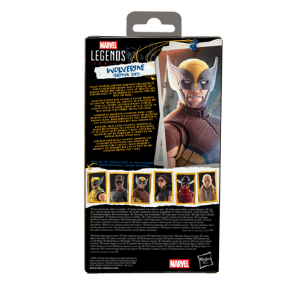 Marvel Legends Deadpool & Wolverine 6 Inch Action Figure Wave 2 - Wolverine (Brown Suit)