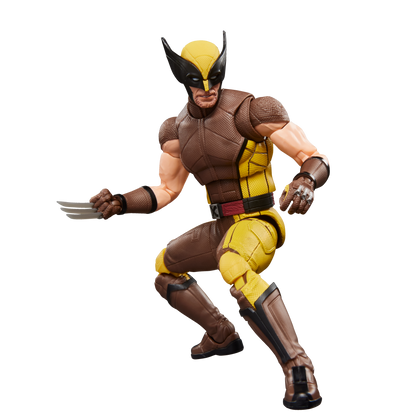 Marvel Legends Deadpool & Wolverine 6 Inch Action Figure Wave 2 - Wolverine (Brown Suit)