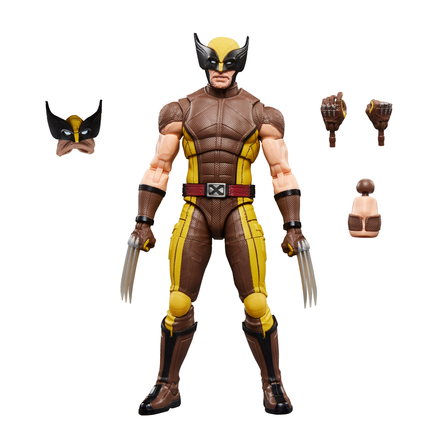 Marvel Legends Deadpool & Wolverine 6 Inch Action Figure Wave 2 - Wolverine (Brown Suit)