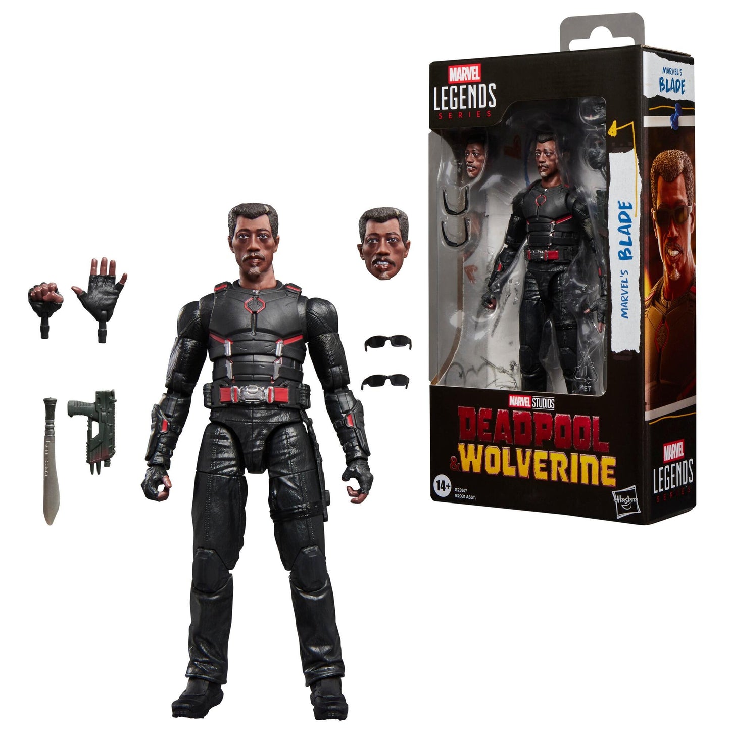 Marvel Legends Deadpool & Wolverine 6 Inch Action Figure Wave 2 - Blade