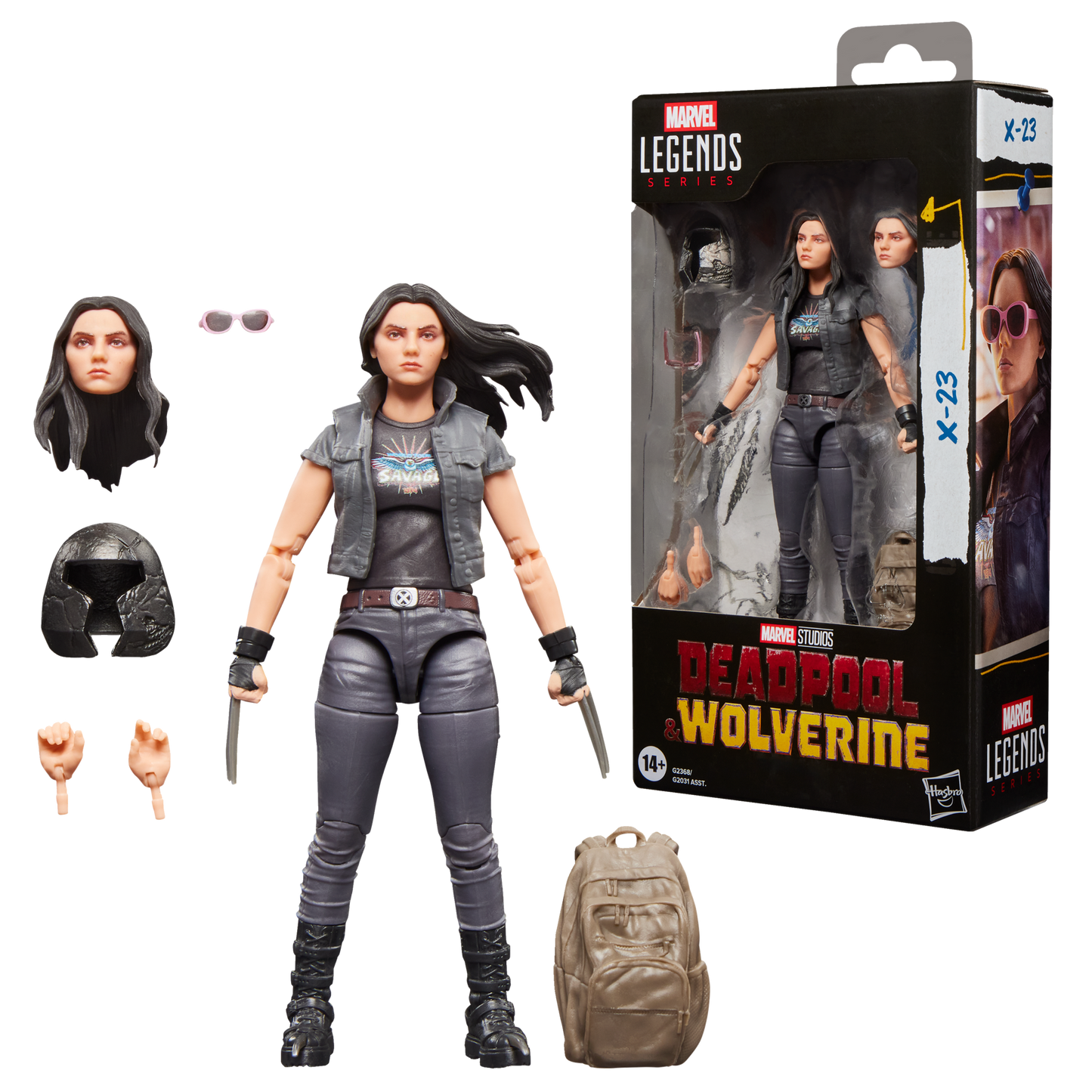 Marvel Legends Deadpool & Wolverine 6 Inch Action Figure Wave 2 - X-23