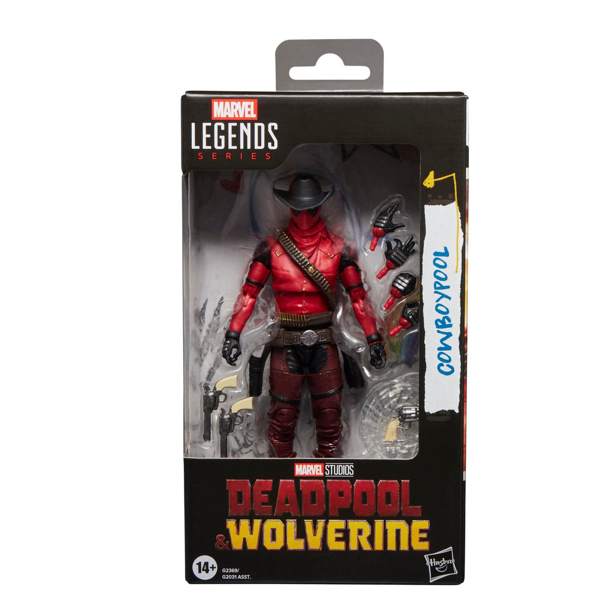 Marvel Legends Deadpool & Wolverine 6 Inch Action Figure Wave 2 - Coyboypool