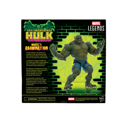 Marvel Legends Deluxe 6 Inch Scale Action Figure - Marvel's Abomination