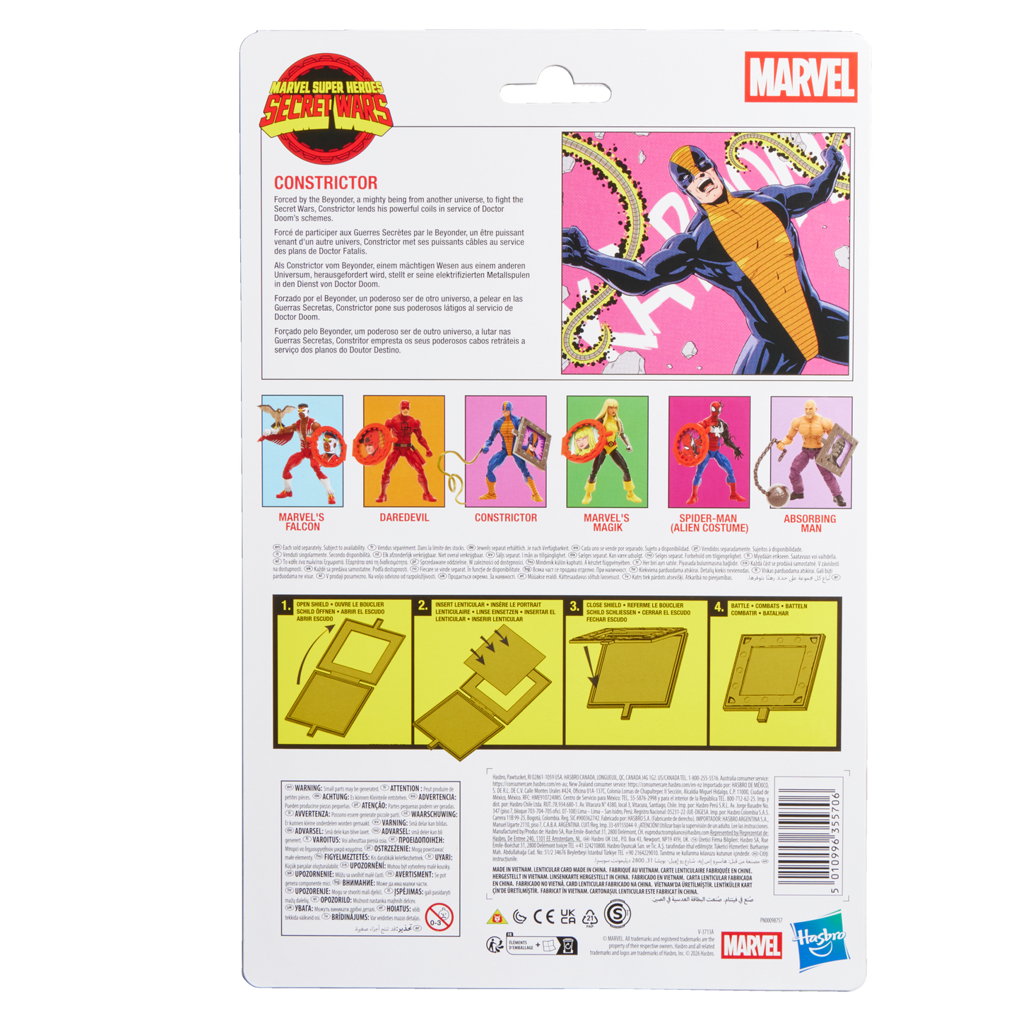 Marvel Legends Comic Secret Wars 6 Inch Action Figure Wave 2 - Constrictor