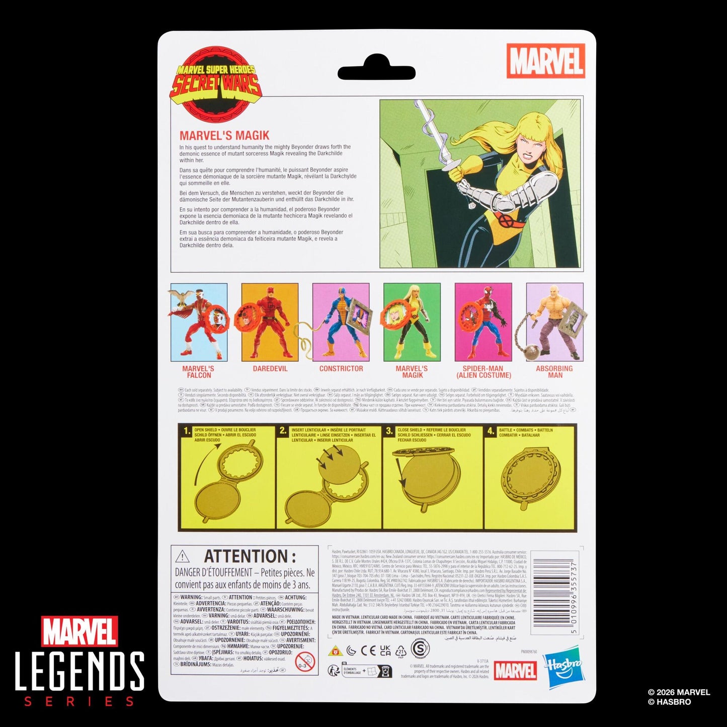 Marvel Legends Comic Secret Wars 6 Inch Action Figure Wave 2 - Magik