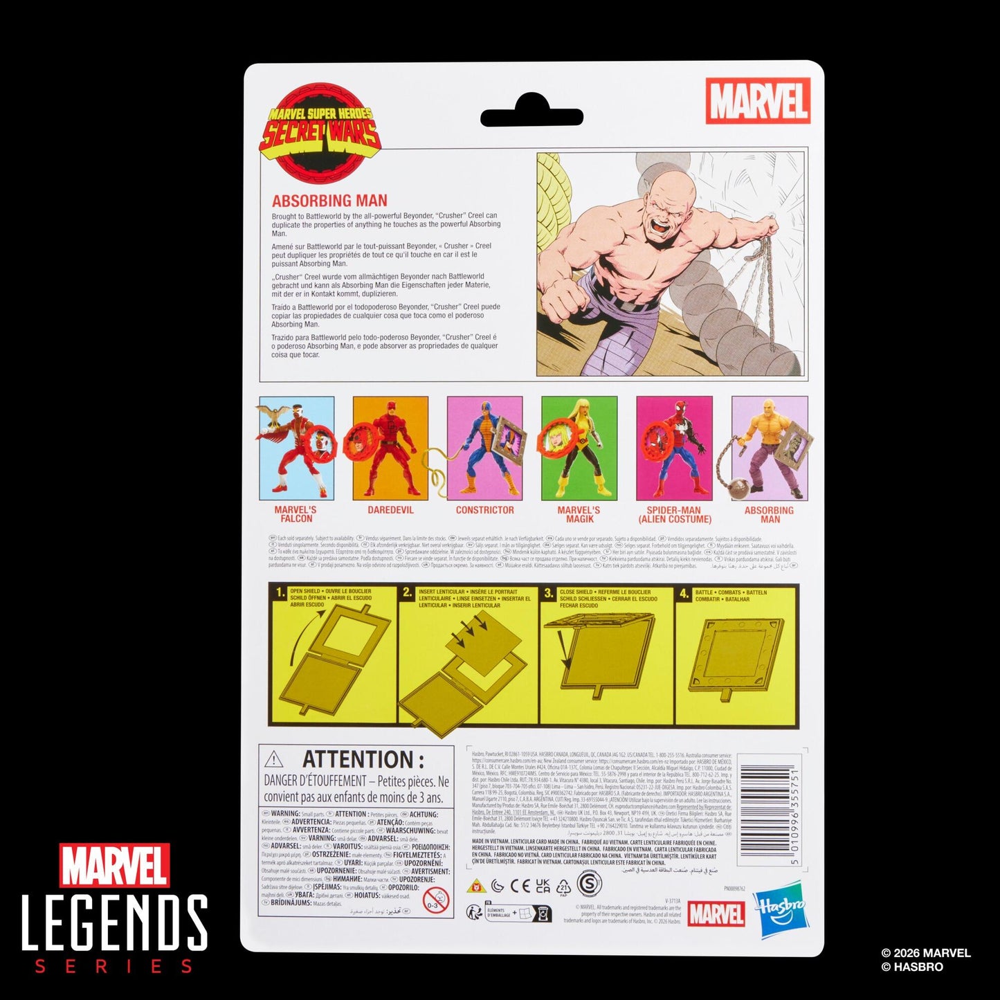 *PRE-ORDER Marvel Legends Comic Secret Wars 6 Inch Action Figure Wave 2 - Absorbing Man