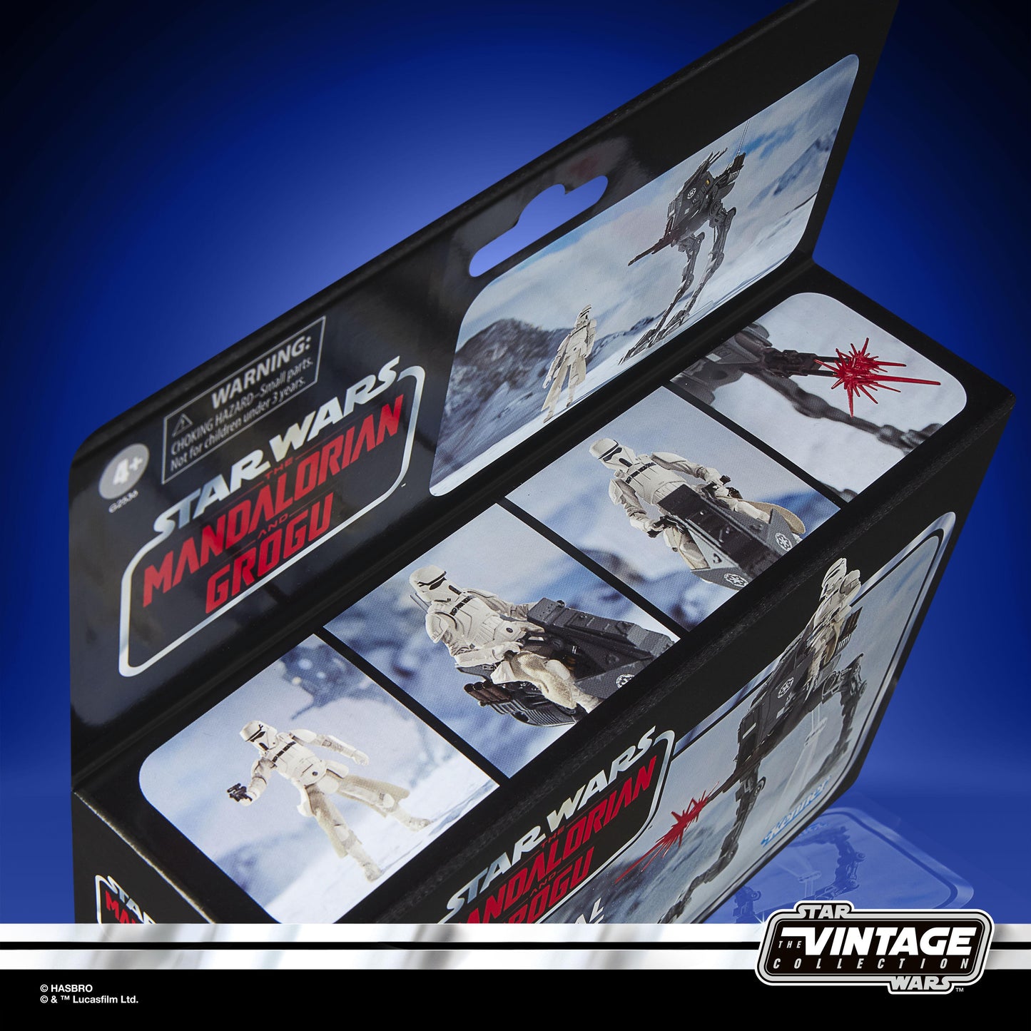 Star Wars The Vintage Collection 3.75 Inch Action Figure Vehicle - Imperial Remnant & AT-RT With Checklist Print