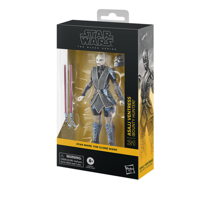 Star Wars Black Series 6 Inch Action Figure Wave 49 - Asajj Ventress (Bounty Hunter)