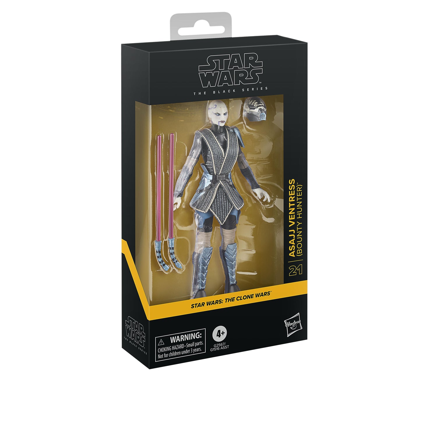 Star Wars Black Series 6 Inch Action Figure Wave 49 - Asajj Ventress (Bounty Hunter)