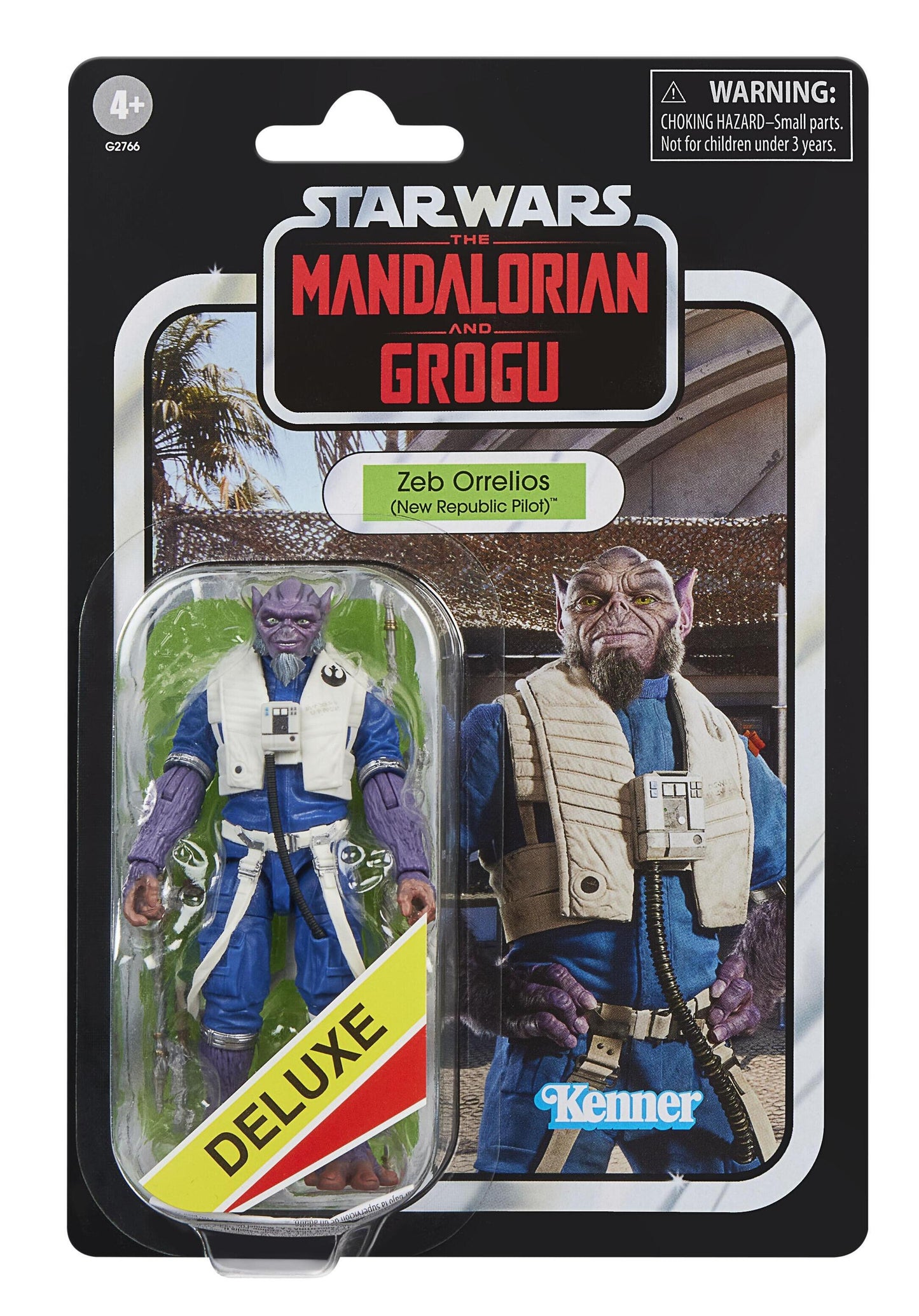 *PRE-ORDER Star Wars The Vintage Collection 3.75 Inch Deluxe Action Figure - Zeb Orrelios (New Republic Pilot)