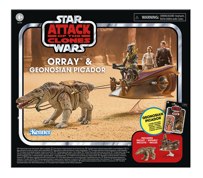 *PRE-ORDER Star Wars The Vintage Collection Exclusive Action Figure Vehicle - Orray & Geonosian Picador