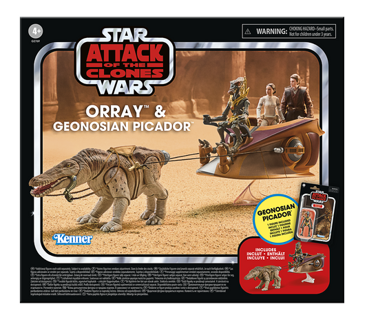 *PRE-ORDER Star Wars The Vintage Collection Exclusive Action Figure Vehicle - Orray & Geonosian Picador