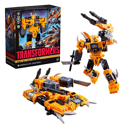 *PRE-ORDER Transformers Age Of The Primes Leader Class Action Figure - Herald Of Unicron