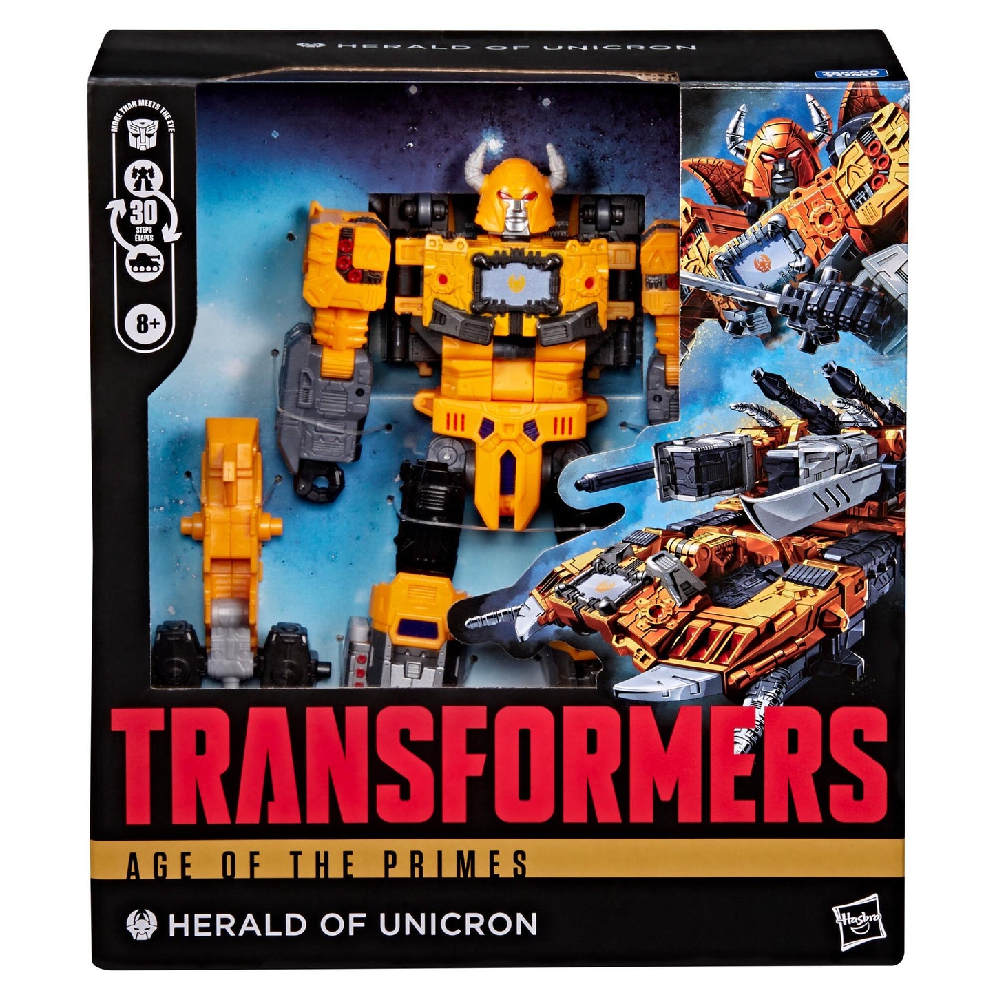 *PRE-ORDER Transformers Age Of The Primes Leader Class Action Figure - Herald Of Unicron