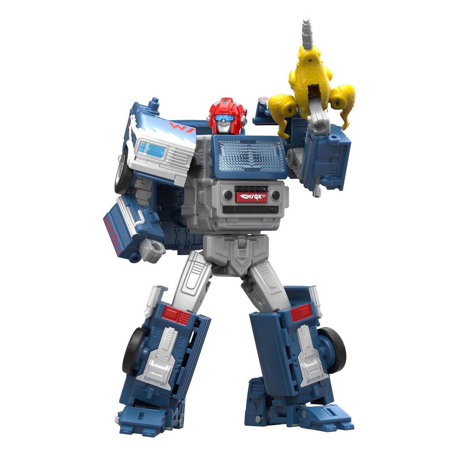 Transformers X Stranger Things Action Figure - Freakwency & 8-Trax
