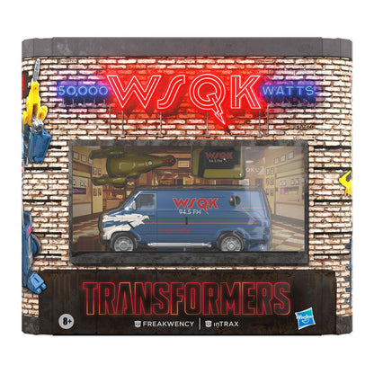 Transformers X Stranger Things Action Figure - Freakwency & 8-Trax
