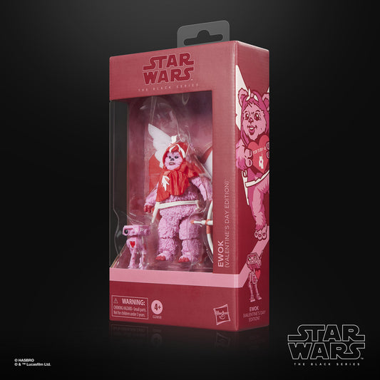 Star Wars The Black Series 6 Inch Exclusive Action Figure - Ewok (Valentine's Day)