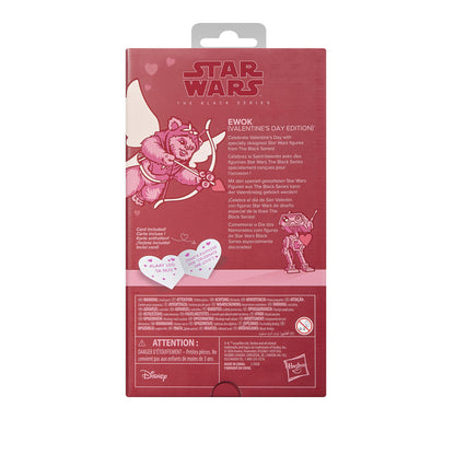 Star Wars The Black Series 6 Inch Exclusive Action Figure - Ewok (Valentine's Day)