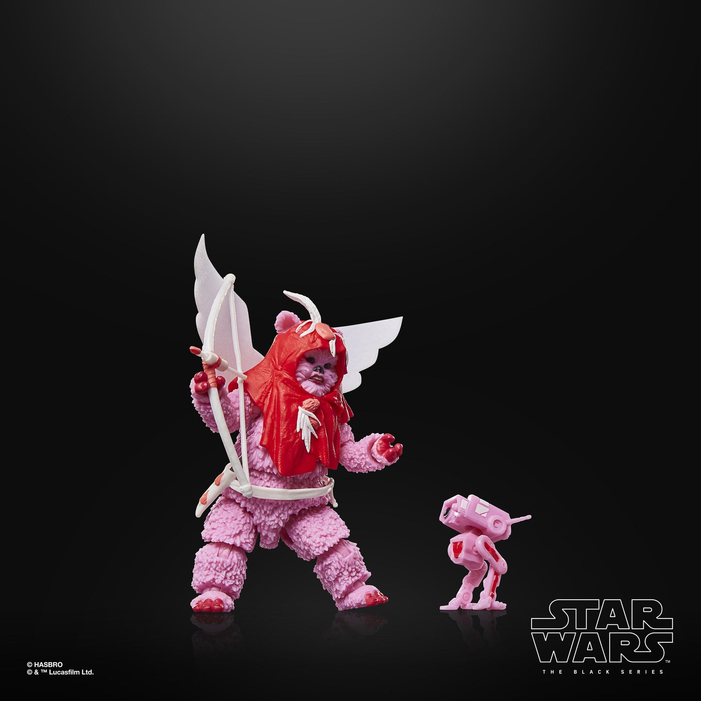 Star Wars The Black Series 6 Inch Exclusive Action Figure - Ewok (Valentine's Day)