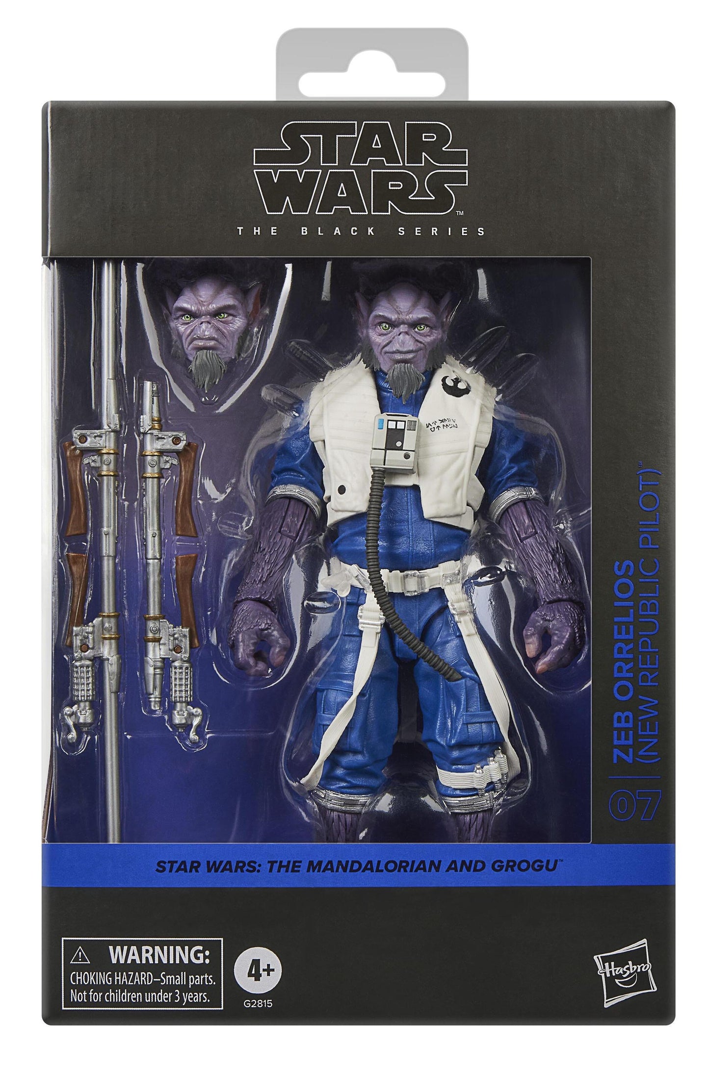 *PRE-ORDER Star Wars Black Series 6 Inch Deluxe Action Figure - Zeb Orrelios (New Republic Pilot)