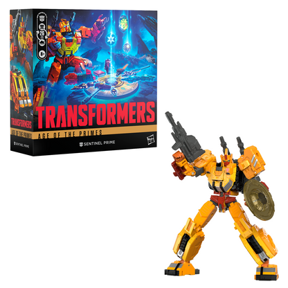 *PRE-ORDER Transformers Age Of The Primes Voyager Class Action Figure - Sentinel Prime With Conduit