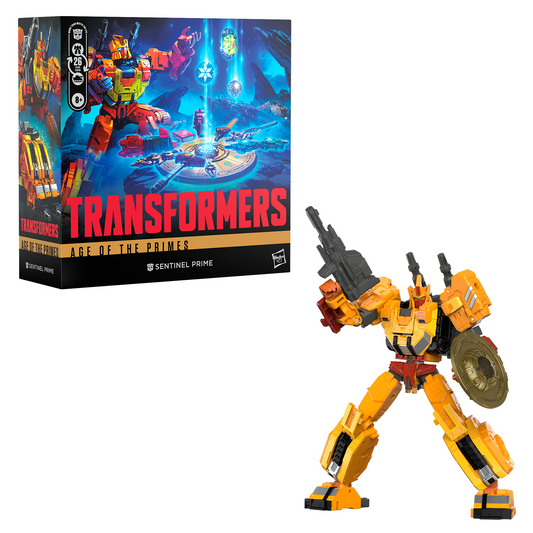*PRE-ORDER Transformers Age Of The Primes Voyager Class Action Figure - Sentinel Prime With Conduit