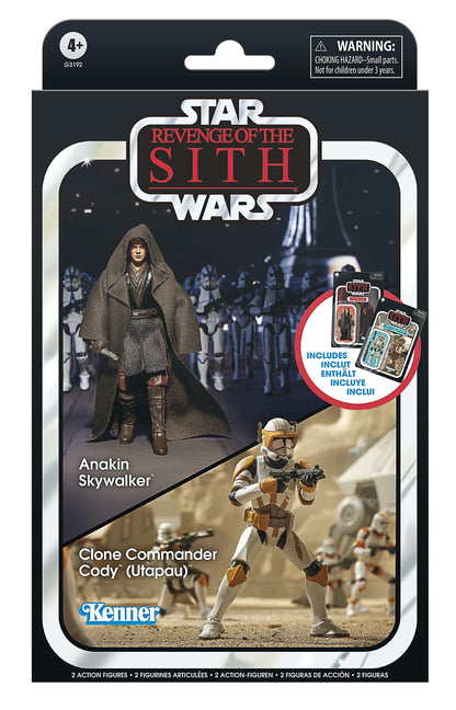 *PRE-ORDER Star Wars The Vintage Collection Exclusive Action Figure 2 Pack - Anakin Skywalker & Clone Commander Cody