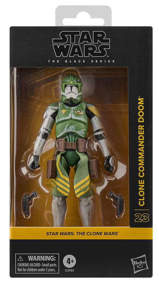 *PRE-ORDER Star Wars Black Series 6 Inch Exclusive Action Figure - Clone Commander Doom