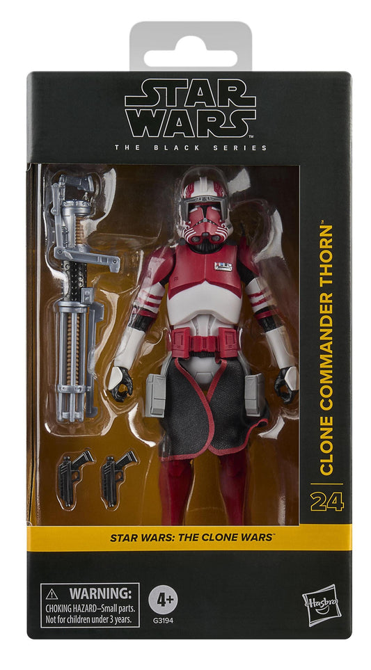 *PRE-ORDER Star Wars Black Series 6 Inch Exclusive Action Figure - Clone Commander Thorn