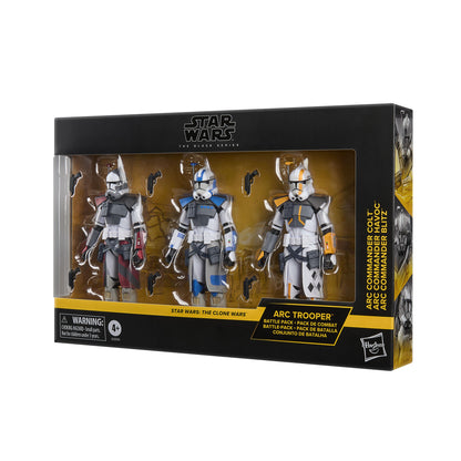 *PRE-ORDER Star Wars Black Series 6 Inch Exclusive Action Figure Multipack - Arc Commander Colt, Havoc & Blitz