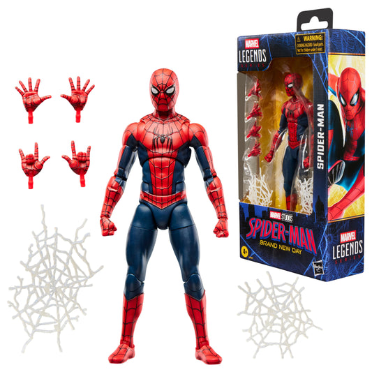 Marvel Legends Spider-Man: Brand New Day 6 Inch Action Figure - Spider-Man