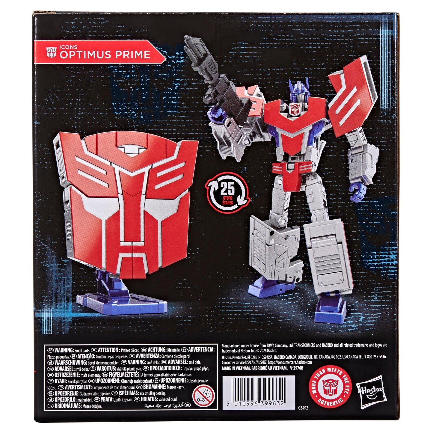 *PRE-ORDER Transformers Icons Voyager Class Action Figure - Optimus Prime (Autobot Symbol)