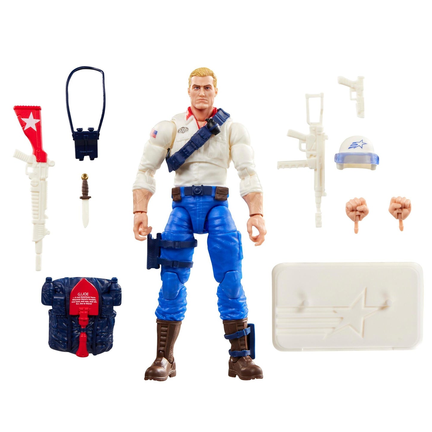 G.I. Joe Classified Retro Cardback Series Action Figure - Duke (USA 250th Anniversary)