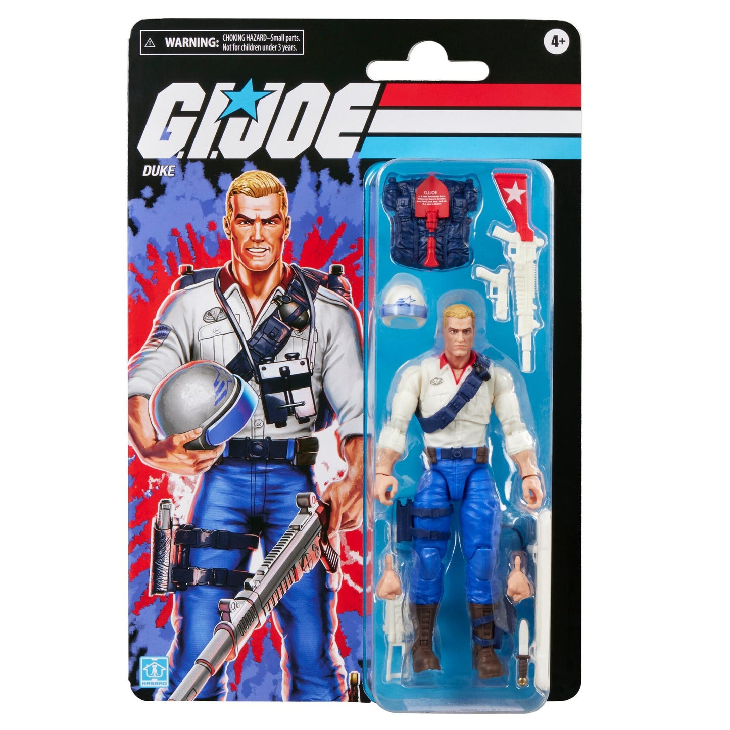 G.I. Joe Classified Retro Cardback Series Action Figure - Duke (USA 250th Anniversary)