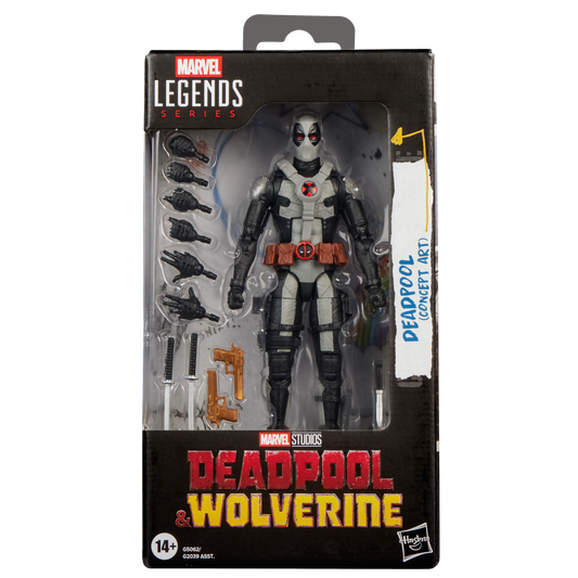 *PRE-ORDER Marvel Legends Deadpool & Wolverine 6 Inch Exclusive Action Figure - Deadpool (Concept Art)
