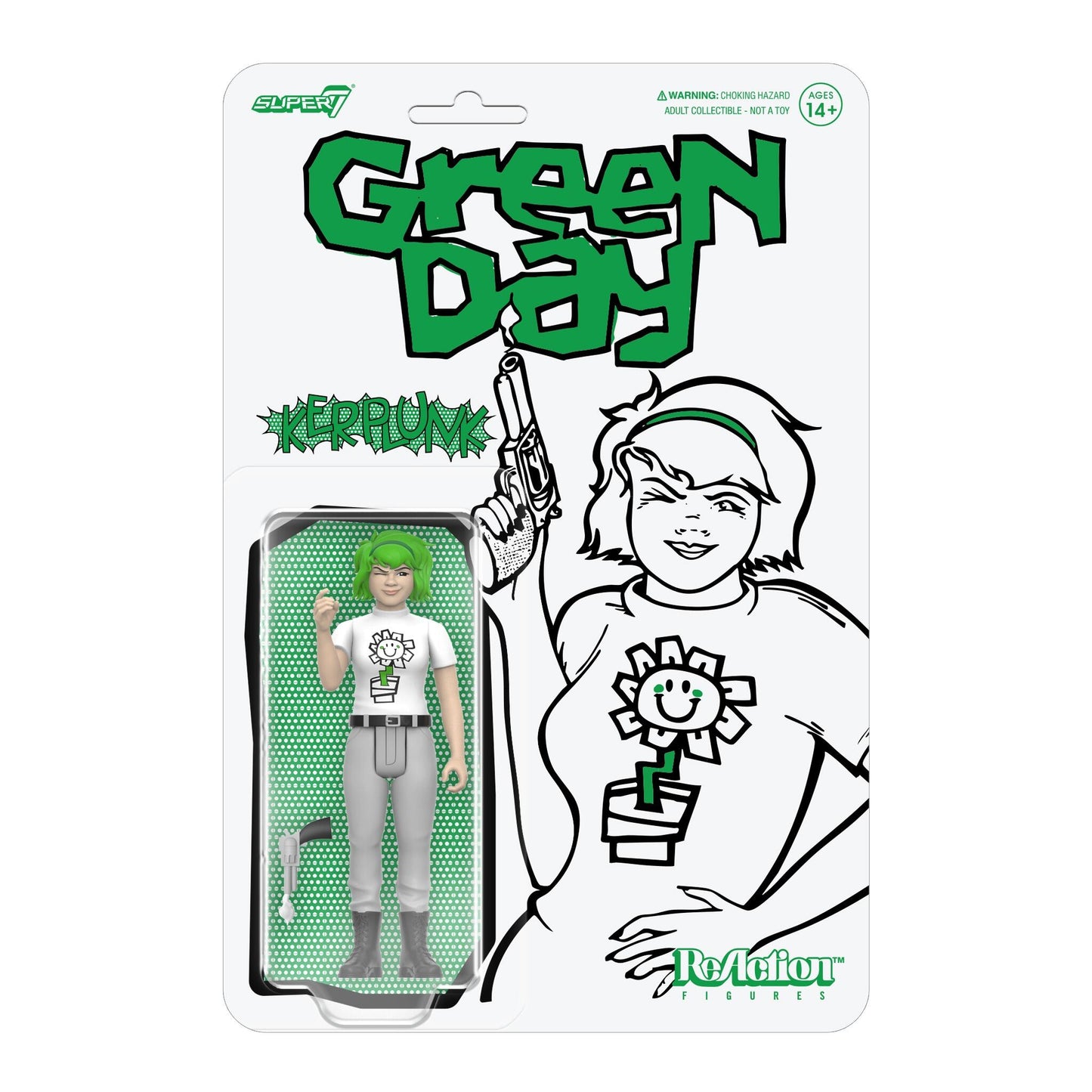 Green Day ReAction Action Figure - Kerplunk Girl