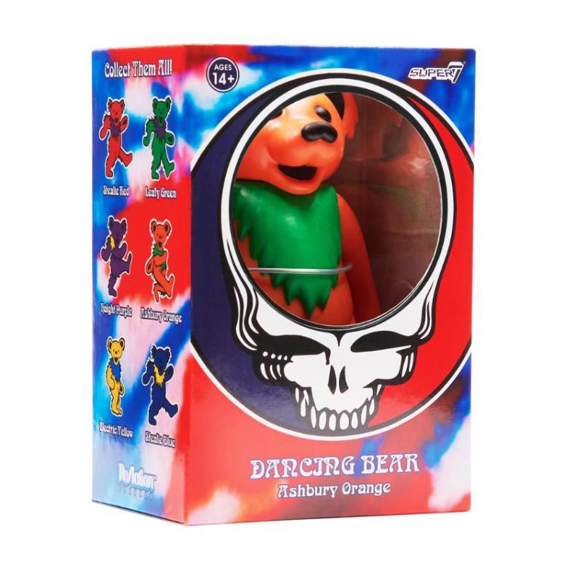 Grateful Dead ReAction Action Figure - Dancing Bear (Orange)