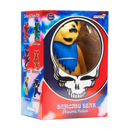 Grateful Dead ReAction Action Figure - Dancing Bear (Yellow)